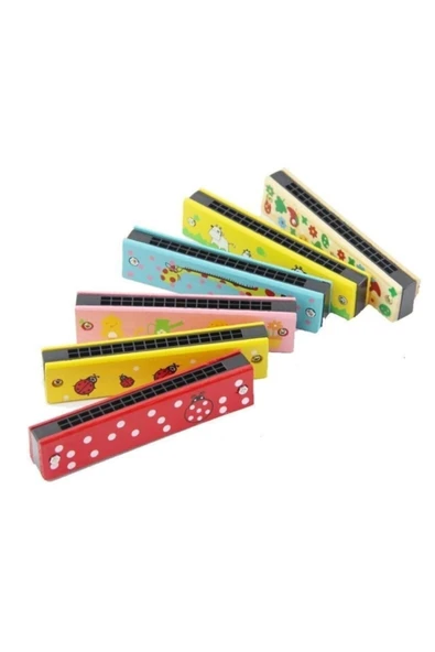 Çocuk Mızıka Ahşap Mızıka Nefes Egzersizi Müzik Aleti ürün görseli 1