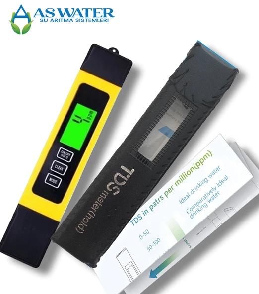 As Water TDS Metre Su Kalite Ölçüm Cihazı ürün görseli 1