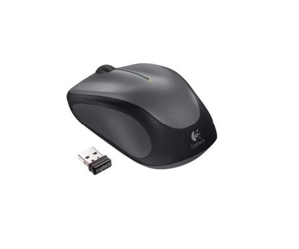 Logitech M235 Nano Alıcılı Kablosuz Siyah-Gri Mouse ürün görseli 1