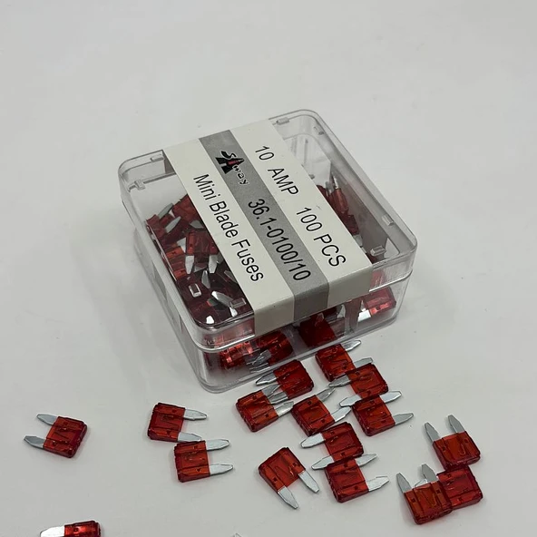 Bıçak Sigorta Mini 10A 100Lük - Resim 2