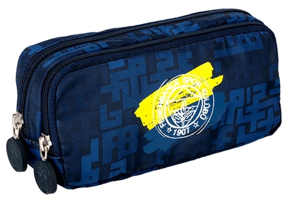 Fenerbahçe Kaligrafik Desen Kalem Çantası ürün görseli 1