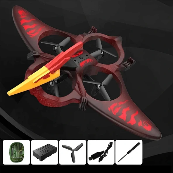 Uzaktan Kumandalı Dinozor Drone - Resim 3