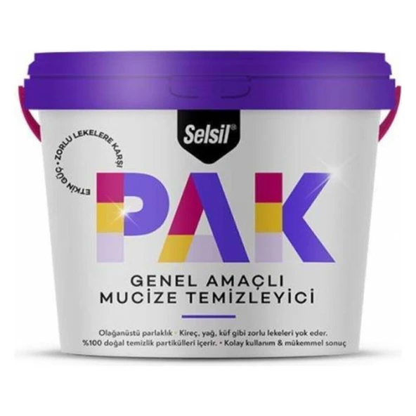 KALİTE SELSİL Pak Genel Amaçlı Mucize Temizleyici ürün görseli 1