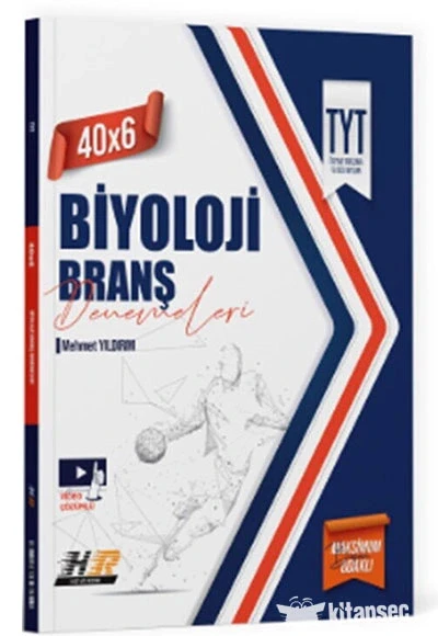 Yks Tyt Biyoloji 40X6 Denemeleri Hız Renk ürün görseli 1