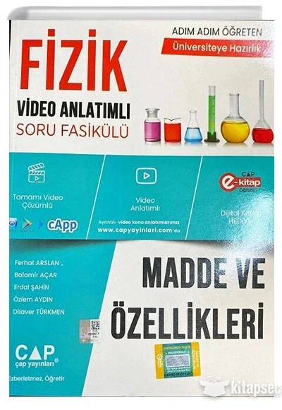 Çap Tyt Ayt Fizik Madde Ve Özellikleri ürün görseli 1