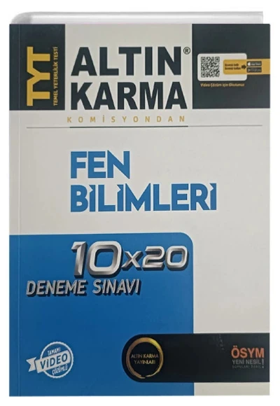 Tyt Altın Karma Fen Bi̇Li̇Mleri̇ 10X20 Deneme ürün görseli 1