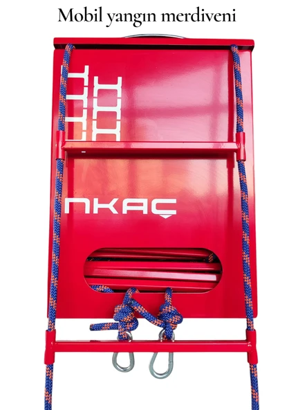 İNKAÇ Mobil Yangın Merdiveni 10 metre/Acil Tahliye Sistemi ürün görseli 1