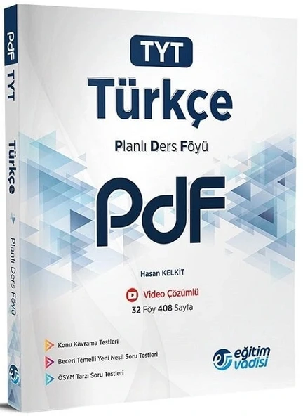 Eğitim Vadisi Tyt Türkçe Planlı Ders Föyü ürün görseli 1