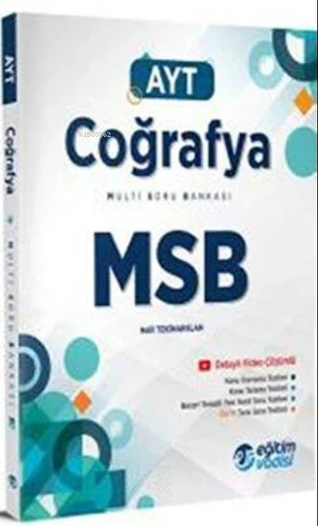 Eğitim Vadisi Ayt Coğrafya Multi Soru Bankası ürün görseli 1