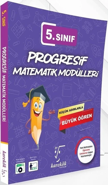 Karekök Yayınları 5. Sınıf Progresif Matematik Modülleri ürün görseli 1