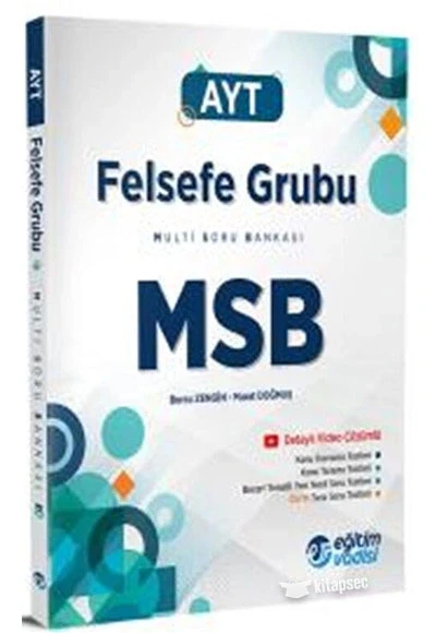 Eğitim Vadisi Ayt Felsefe Grubu Multi Soru Bankası ürün görseli 1