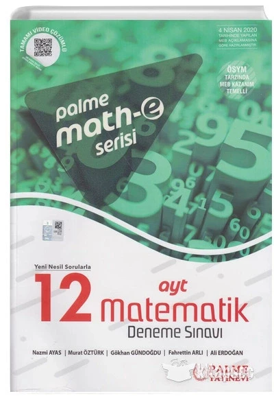 Palme Ayt Matematik 12 Deneme Sinavi ürün görseli 1