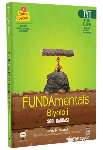 Tyt Fundemantalist Biyoloji Soru Bankası ürün görseli 1