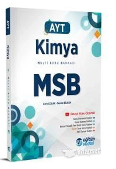 Eğitim Vadisi Ayt Kimya Multi Soru Bankası ürün görseli 1