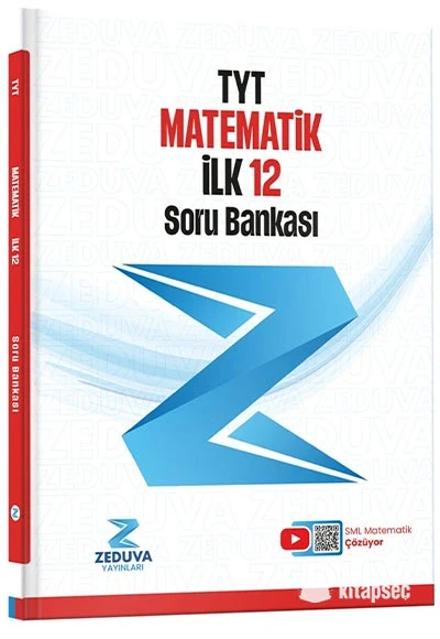 Tyt Matematik İlk 12 Soru Bankası Zeduva Yayın ürün görseli 1