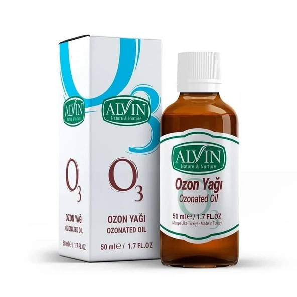 Alvin Ozon Yağı 50 ml (Ozonlanmış Zeytinyağı) ürün görseli 1