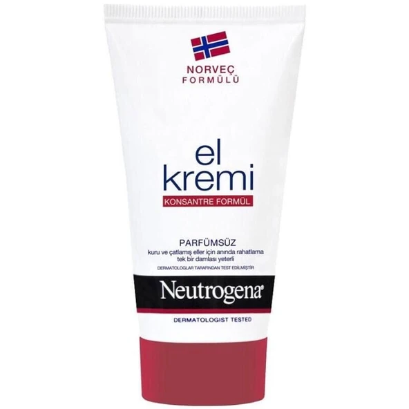 Neutrogena Krem Parfümsüz El Kremi 75ml ürün görseli 1