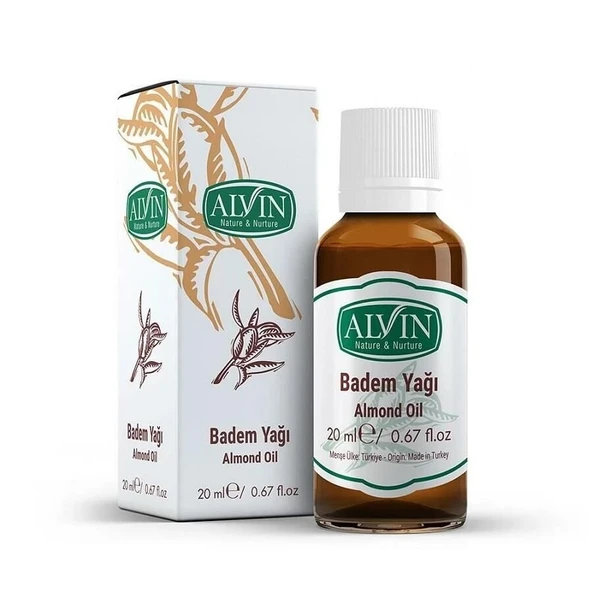 Alvin Badem Yağı 20 ml (Soğuk Sıkım) ürün görseli 1