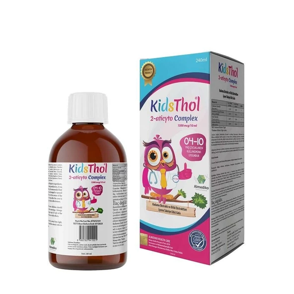 Almediko Kidsthol 2-Aticyto Complex Şurup 240Ml ürün görseli 1