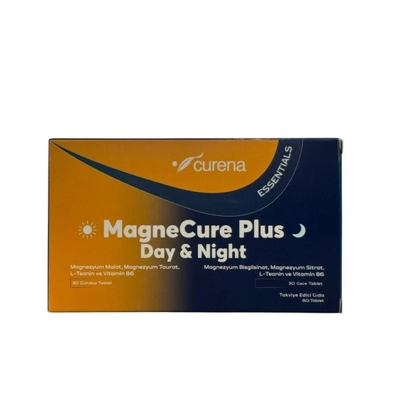 Curena Essentials Magnecure Plus Day-Night 60 Tablet ürün görseli 1