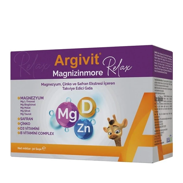 Argivit MAGNIZINMORE Relax 30 Saşe ürün görseli 1