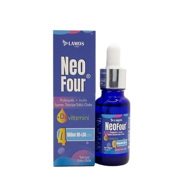 Neofur Probiyotik + D3 Vitamini Damla 15ml ürün görseli 1