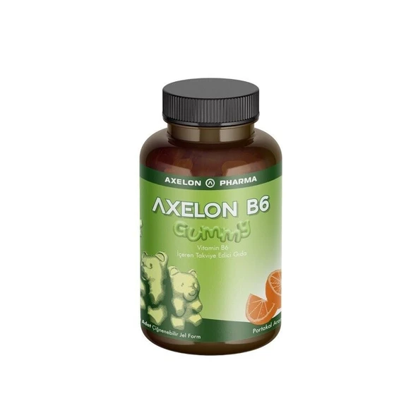 Axelon Gummy B6 60 Çiğnenebilir Jel Form ürün görseli 1