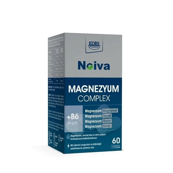 Noiva Magnezyum Complex 60 Kapsül ürün görseli 1