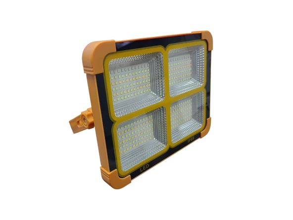 NisaLuce 200W Solar Projektör Dört Fonksiyonlu IP66 ürün görseli 1