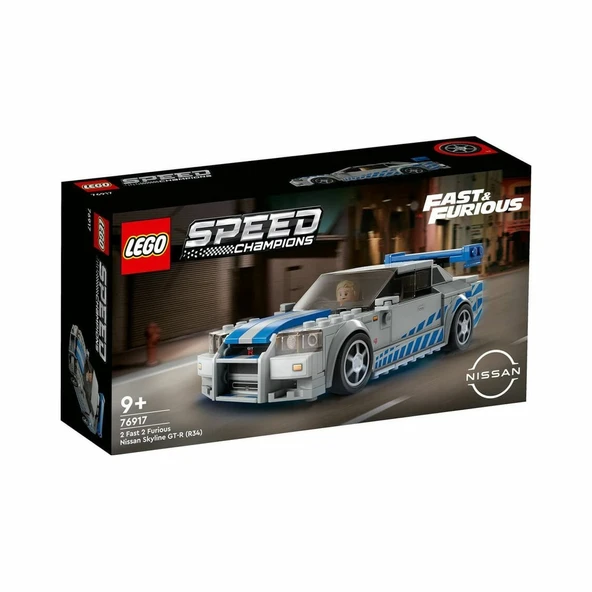 76917 Lego Speed Champ. Fast and Furious Nissan Skyline GT-R 319 parça +9 yaş ürün görseli 1