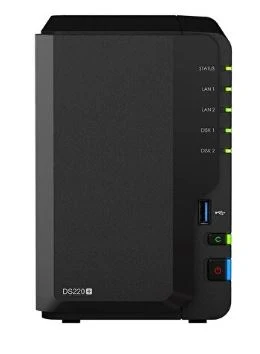 SYNOLOGY NAS SERVER 2x 3.5"DISK DESTEKLI STORAGE ürün görseli 1