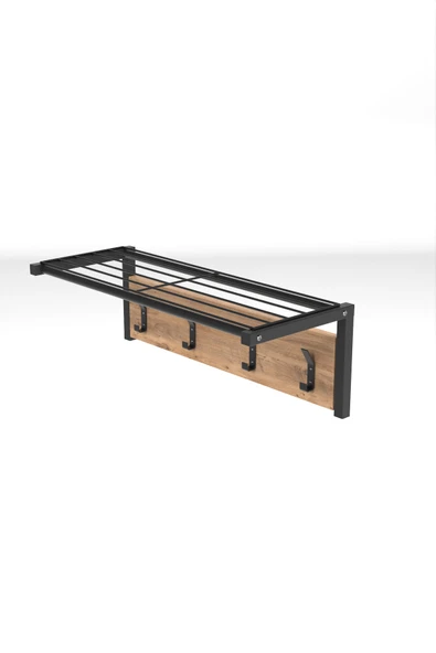 Retodesign Metal Duvar Askısı Duvar Rafı 1240 - Resim 5