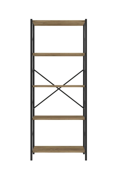 Retodesign 5 Katlı Kitap Rafı - Resim 4