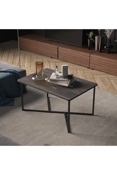 Retodesign Retohome Çapraz Tuvalo Orta Sehpa ürün görseli 1