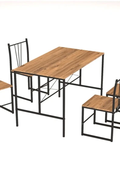 Retodesign RETODESİGN 120/60 YEMEK MASASI, MUTFAK MASASI 1604 ürün görseli 1