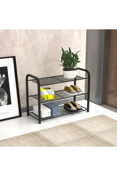 Retodesign Retohome Metal 3 Katlı Ayakkabılık Ve Çok Amaçlı Raf 2320 ürün görseli 1
