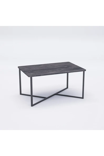 Retodesign Retohome Çapraz Tuvalo Orta Sehpa - Resim 3