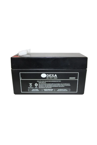 Desa Yapı Market Bakımsız Kuru Akü 12v 1.3a Tse Belgeli ürün görseli 1