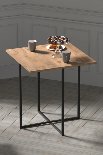Retodesign Kare 70/70 Masa/yemek Masası 1689 ürün görseli 1