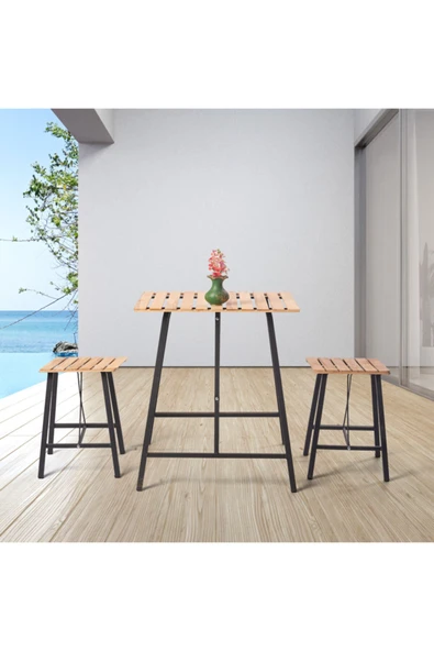 Retodesign 2 Kişilik Balkon Masası  1300 ürün görseli 1