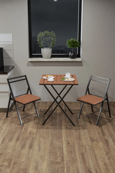Retodesign Ege Bistro Takım , Mutfak Masa Takımı , Bahçe Masa Takımı 2124 ürün görseli 1