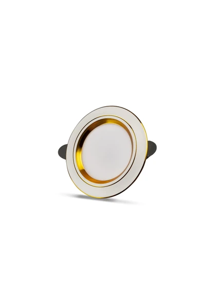 Volea Ambiance 7 Watt 3 Renk LED Spot – Beyaz Gold Kasa ürün görseli 1