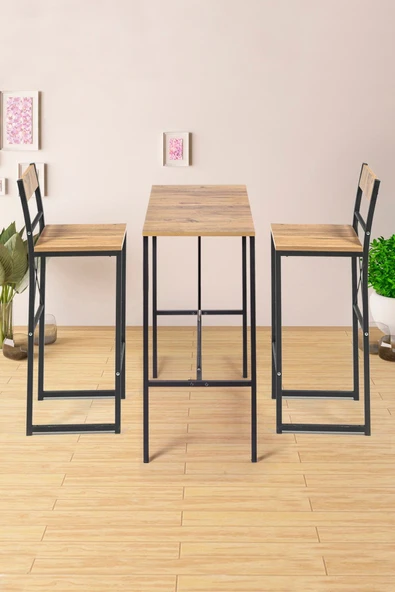 Retodesign Retohome Good 100/45 Bar Masası /yemek Masası Takımı 1651 ürün görseli 1