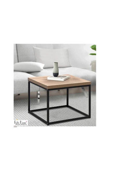 RETOHOME Kare 60/60 Sehpa 2402 ürün görseli 1