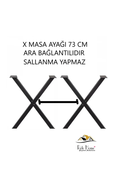 Retodesign RETODESİGN X METAL MASA AYAĞI 2301 ürün görseli 1