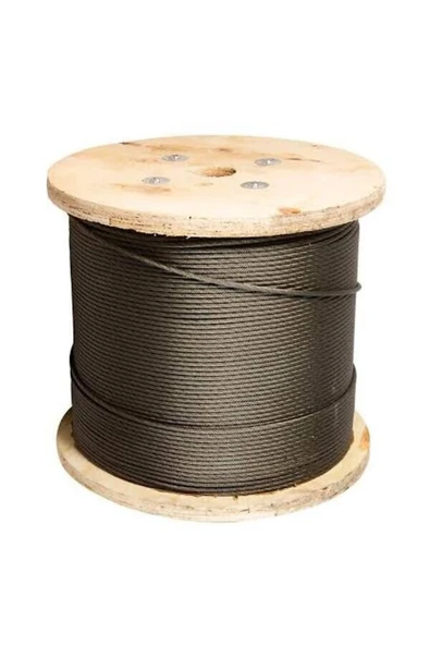 İzmit 8X19 10 MM ÇELİK HALAT 1 Metre ürün görseli 1
