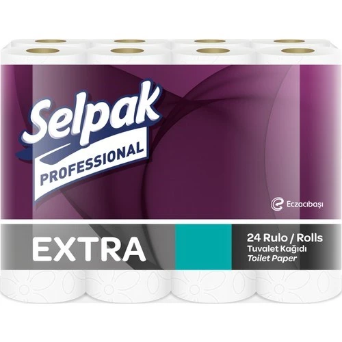 Selpak Professional Selpak Extra Tuvalet Kağıdı 24 Rulo ürün görseli 1