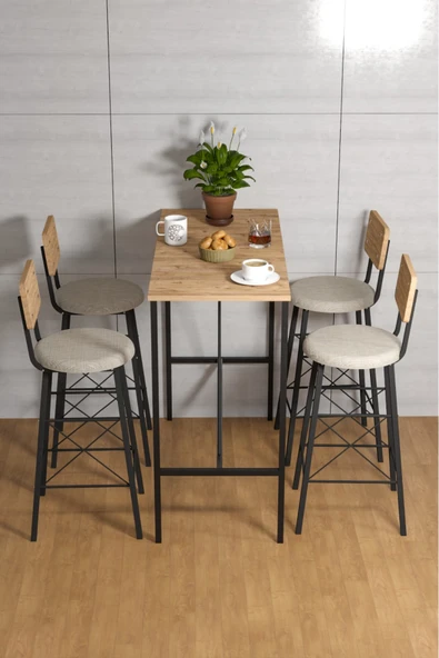 Retodesign İMAJ ÇAM 60/120 BAR MASALI TAKIM 4651A ürün görseli 1