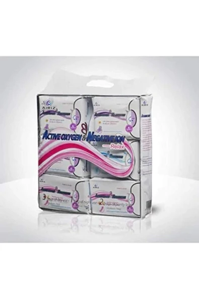 STOREMAX Tiens Airiz Hijyenik Kadın Pedi 6'lı Set 98 Adet Gece Gündüz ve Günlük 1182297 ürün görseli 1