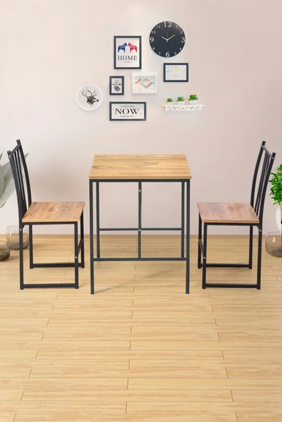 Retodesign Yıldız 2 Kişilik Yemek Masası Takımı 1620 ürün görseli 1